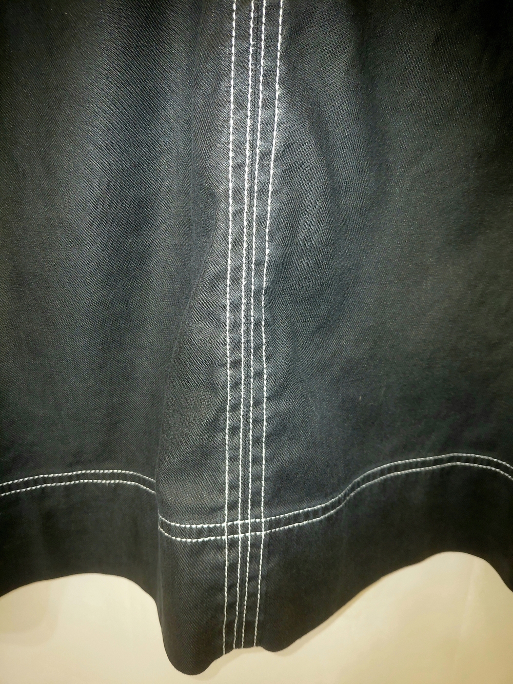 EUC SZ L Tommy Bahama Black Palm-A-Dora Sleeveless Sheath Dress Linen Tencel - Picture 5 of 12